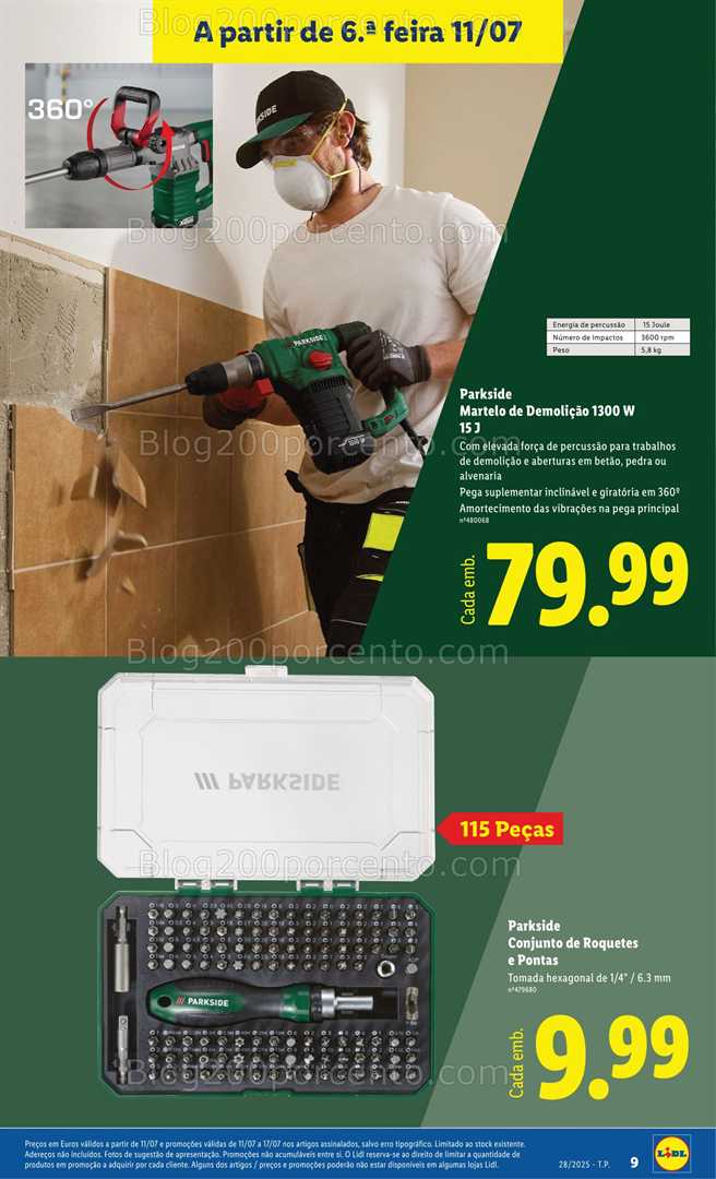 Antevisão Folheto LIDL Bazar Promoções de 7 a 17 julho - Edição Digital all