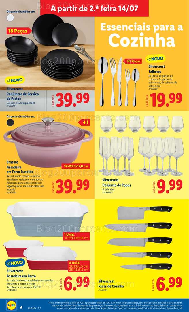 Antevisão Folheto LIDL Bazar Promoções de 14 a 24 julho - Edição Digital all