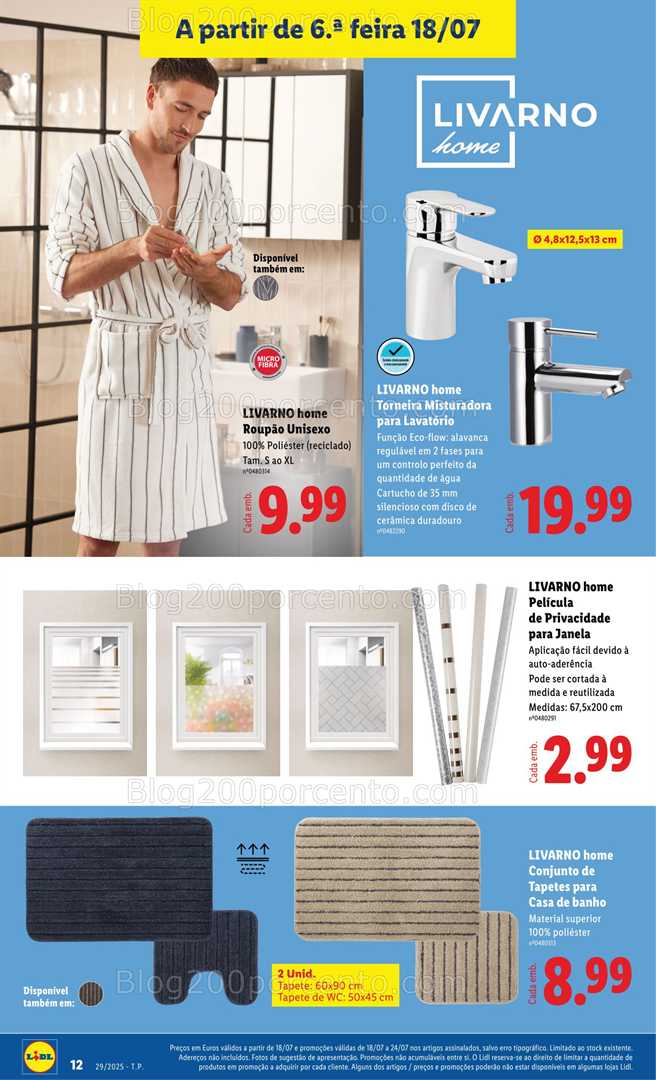 Antevisão Folheto LIDL Bazar Promoções de 14 a 24 julho - Edição Digital all