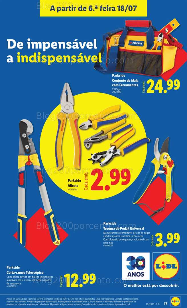 Antevisão Folheto LIDL Bazar Promoções de 14 a 24 julho - Edição Digital all