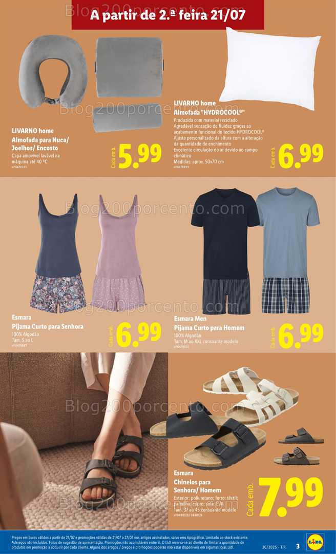 Antevisão Folheto LIDL Bazar Promoções de 21 a 31 julho - Edição Digital all