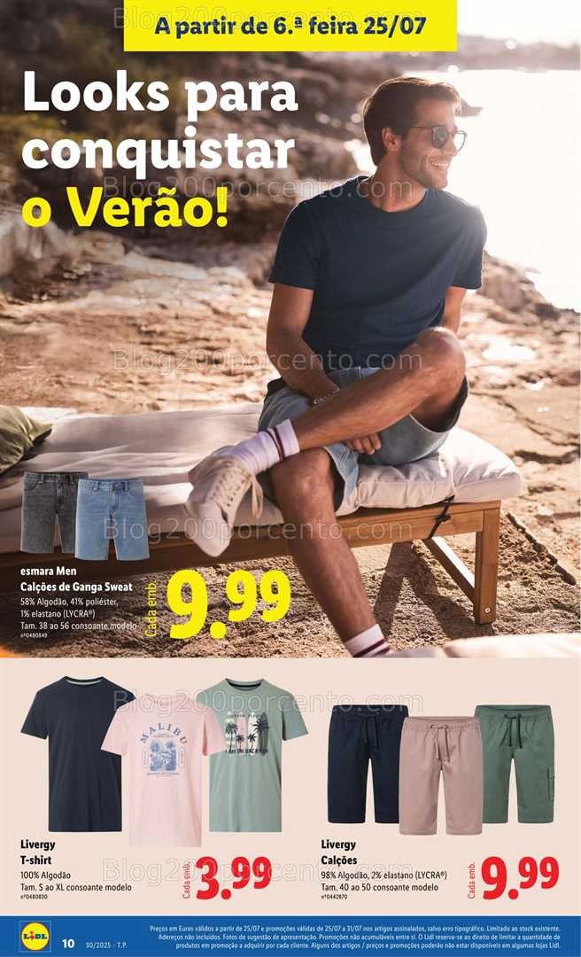 Antevisão Folheto LIDL Bazar Promoções de 21 a 31 julho - Edição Digital all