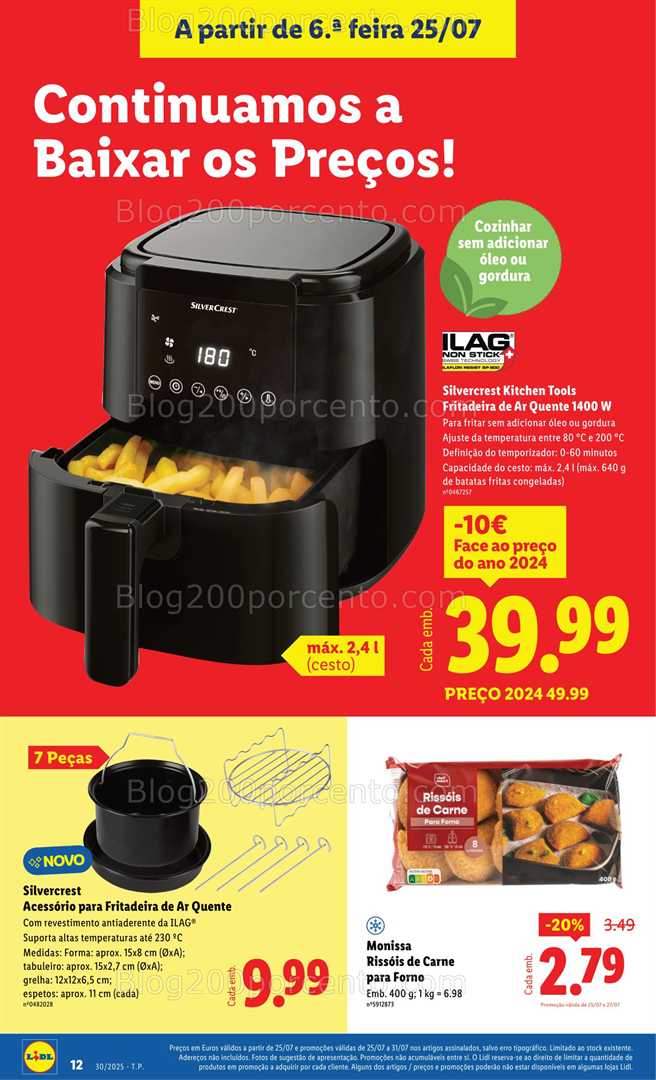 Antevisão Folheto LIDL Bazar Promoções de 21 a 31 julho - Edição Digital all