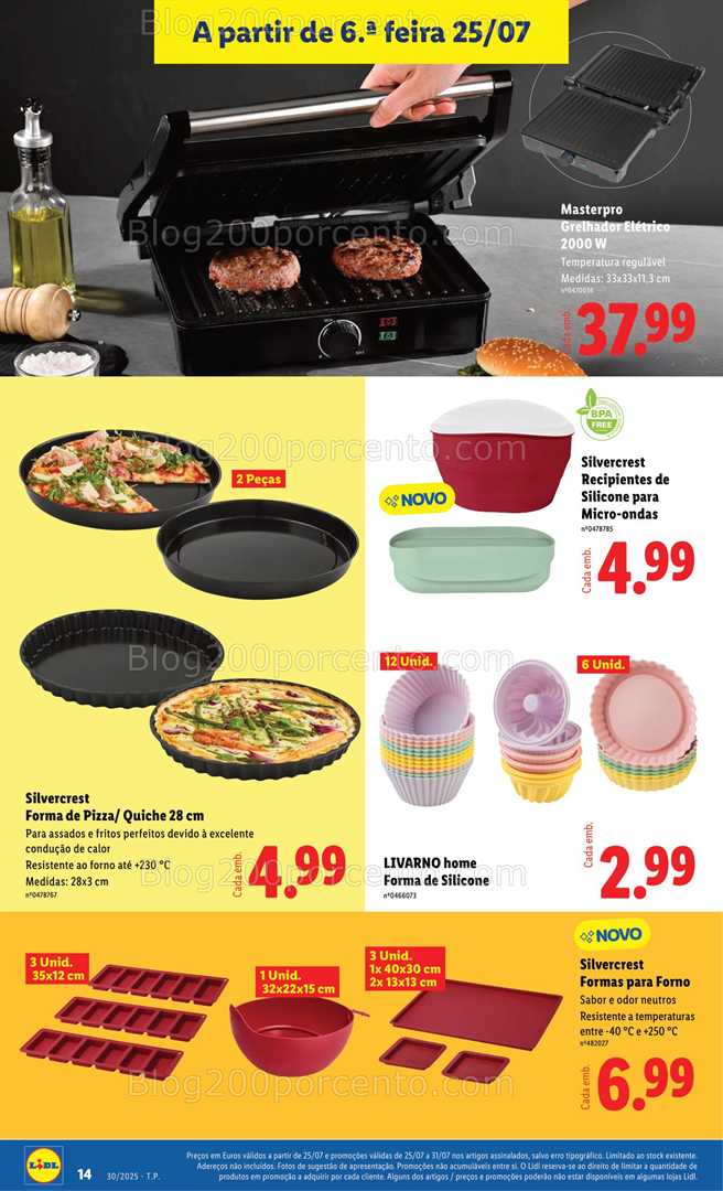 Antevisão Folheto LIDL Bazar Promoções de 21 a 31 julho - Edição Digital all