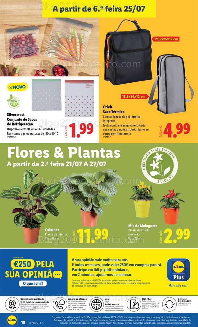 Antevisão Folheto LIDL Bazar Promoções de 21 a 31 julho - Edição Digital all