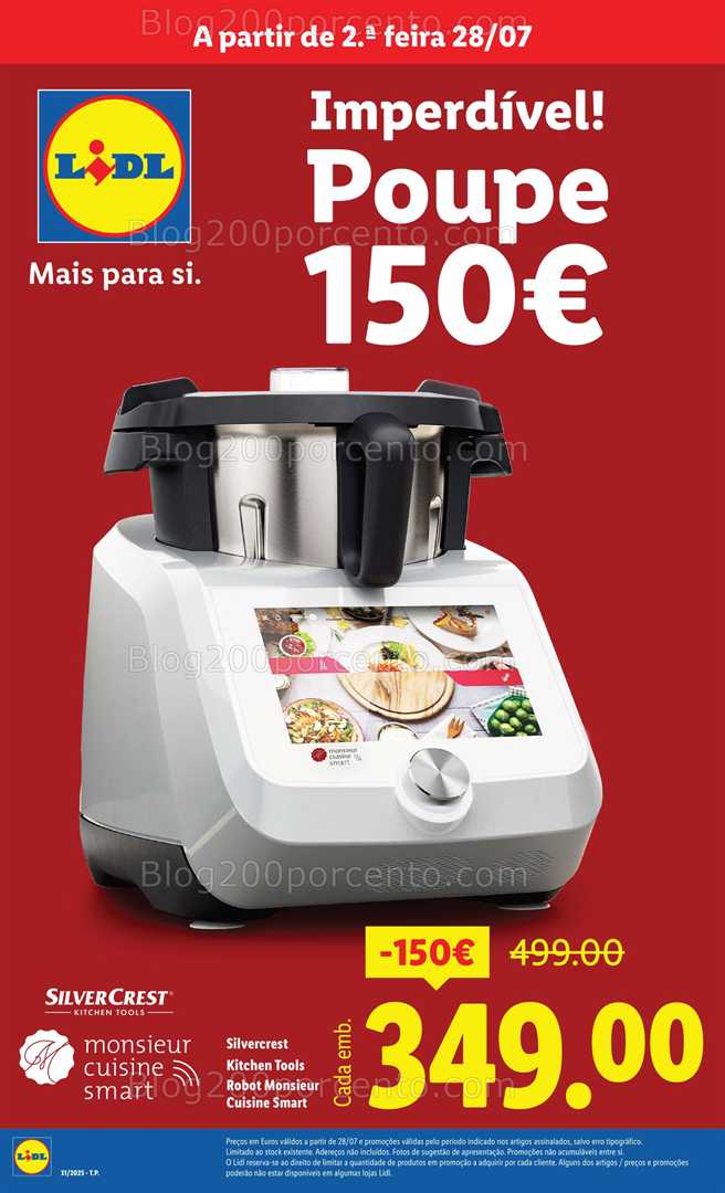 Antevisão Folheto LIDL Bazar Promoções de 28 julho a 7 agosto all