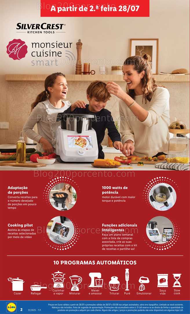 Antevisão Folheto LIDL Bazar Promoções de 28 julho a 7 agosto all