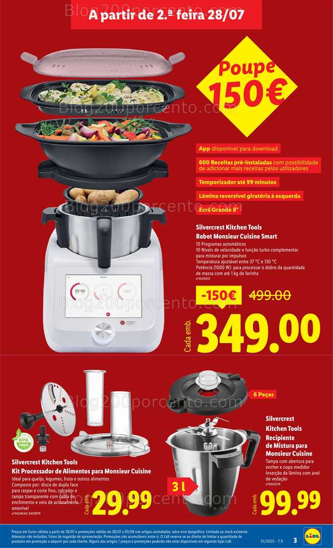 Antevisão Folheto LIDL Bazar Promoções de 28 julho a 7 agosto all
