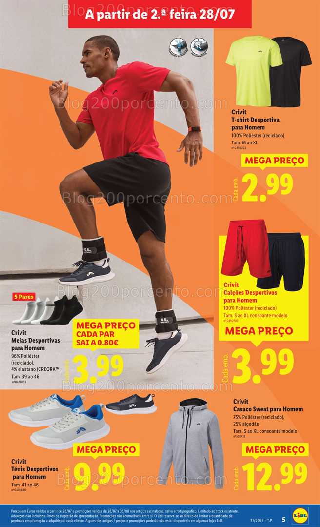 Antevisão Folheto LIDL Bazar Promoções de 28 julho a 7 agosto all