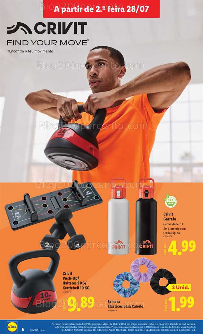Antevisão Folheto LIDL Bazar Promoções de 28 julho a 7 agosto all