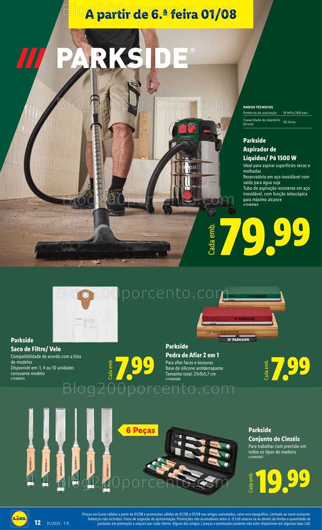 Antevisão Folheto LIDL Bazar Promoções de 28 julho a 7 agosto all