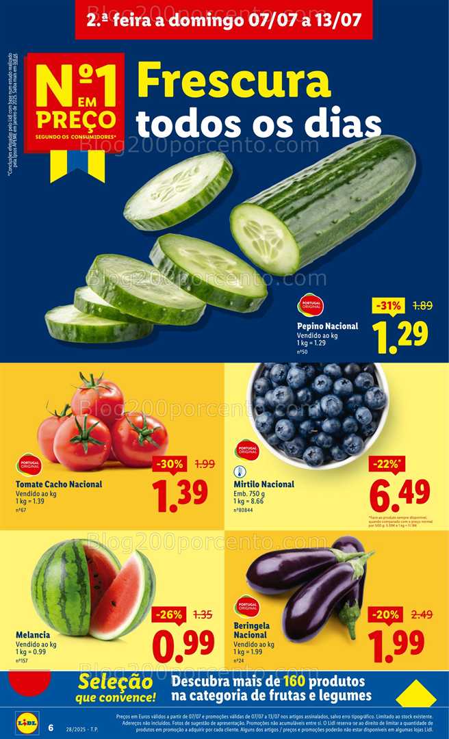 Antevisão Folheto LIDL Promoções de 7 a 13 julho - Edição Digital all
