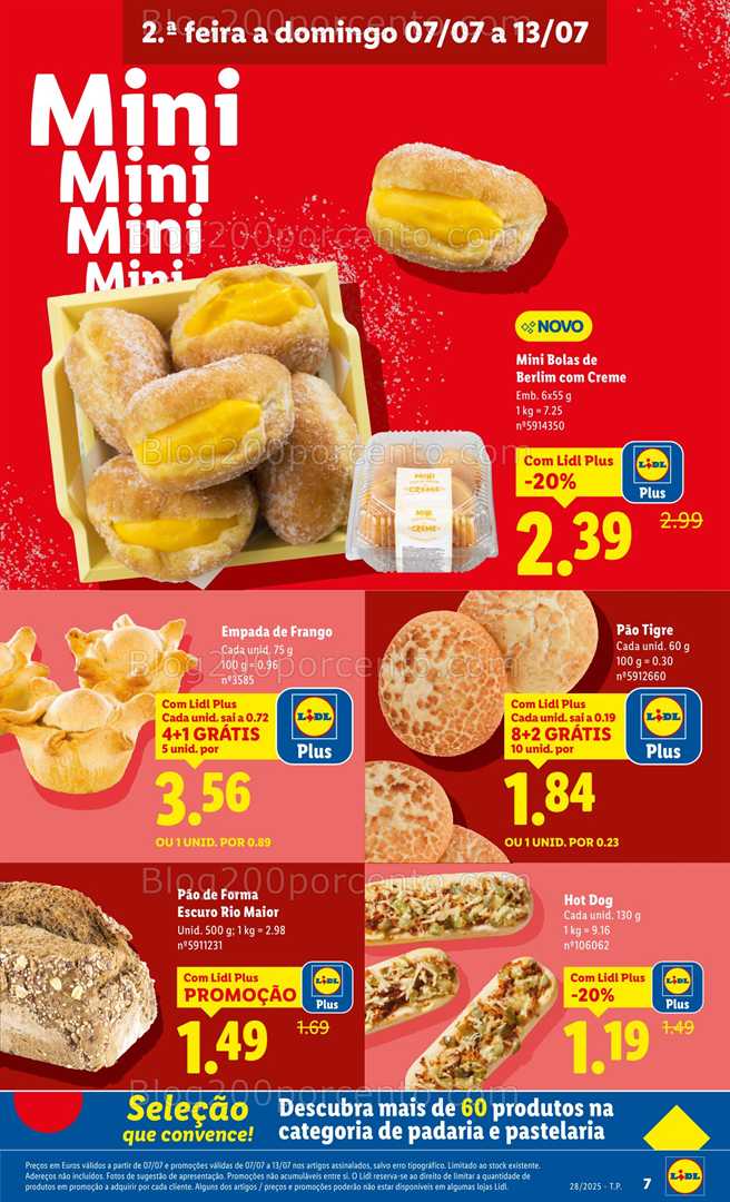 Antevisão Folheto LIDL Promoções de 7 a 13 julho - Edição Digital all