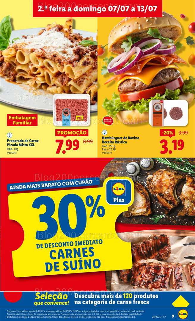 Antevisão Folheto LIDL Promoções de 7 a 13 julho - Edição Digital all
