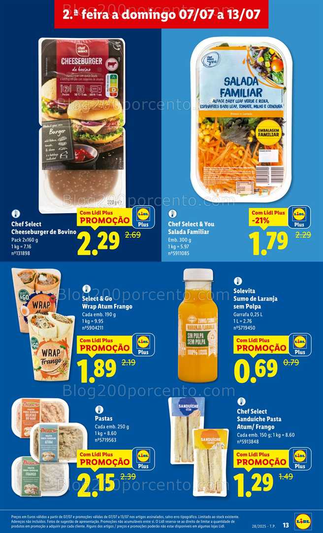 Antevisão Folheto LIDL Promoções de 7 a 13 julho - Edição Digital all