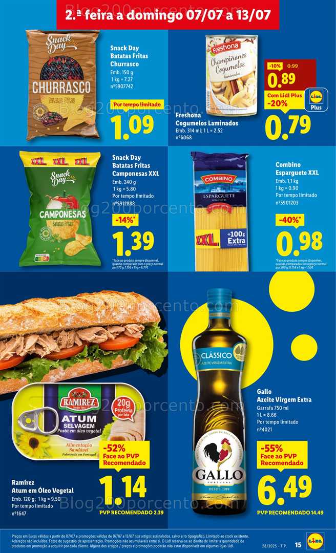 Antevisão Folheto LIDL Promoções de 7 a 13 julho - Edição Digital all
