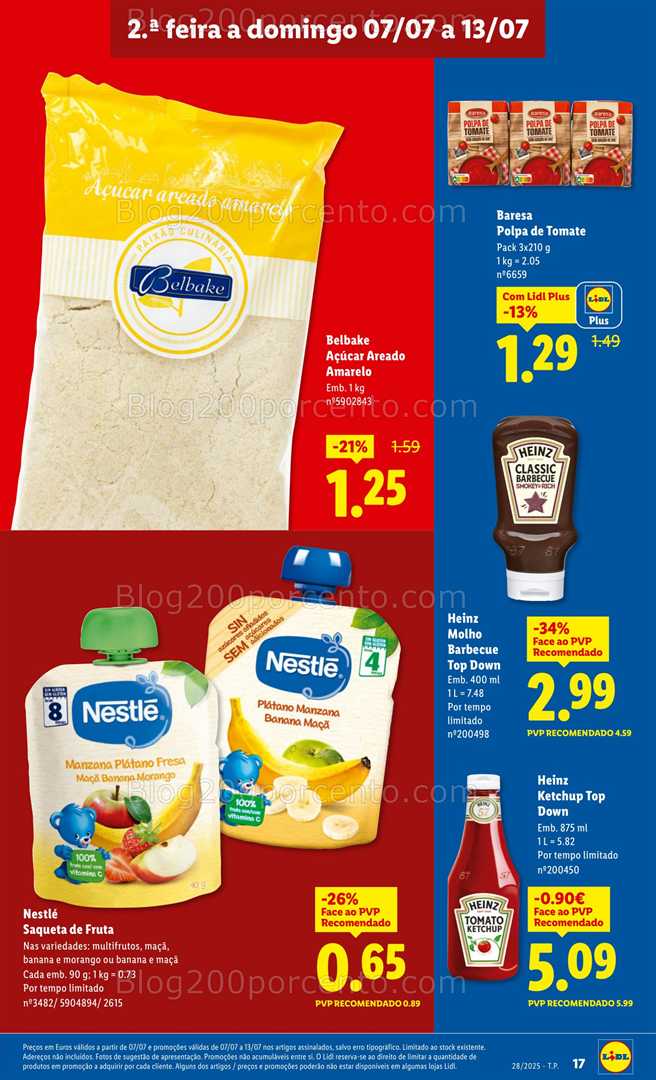 Antevisão Folheto LIDL Promoções de 7 a 13 julho - Edição Digital all