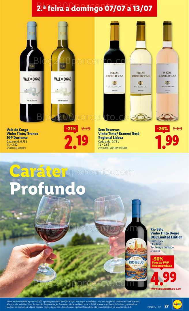 Antevisão Folheto LIDL Promoções de 7 a 13 julho - Edição Digital all