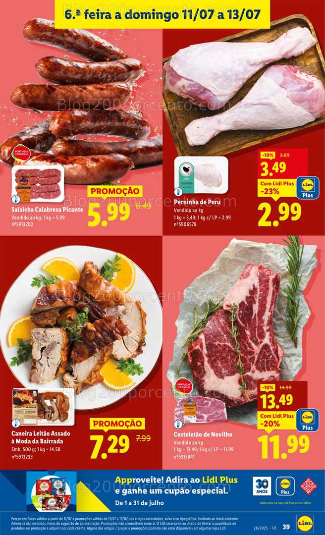 Antevisão Folheto LIDL Promoções de 7 a 13 julho - Edição Digital all