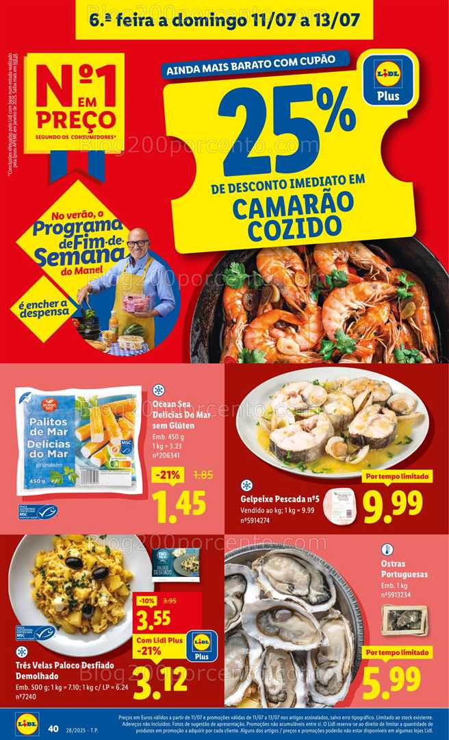 Antevisão Folheto LIDL Promoções de 7 a 13 julho - Edição Digital all