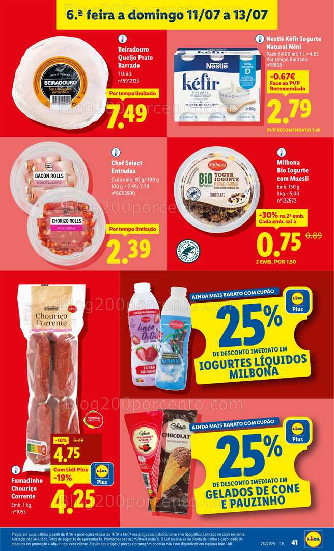 Antevisão Folheto LIDL Promoções de 7 a 13 julho - Edição Digital all
