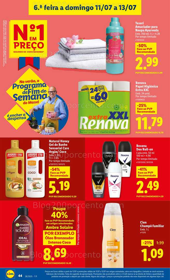 Antevisão Folheto LIDL Promoções de 7 a 13 julho - Edição Digital all