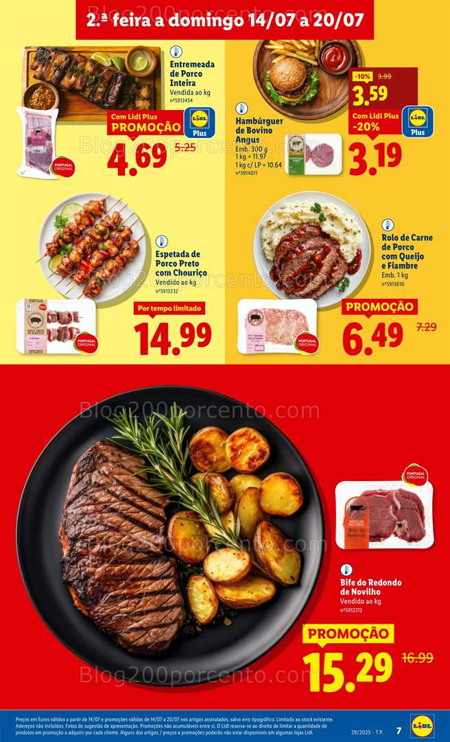 Antevisão Folheto LIDL Promoções de 14 a 20 julho - Edição Digital all