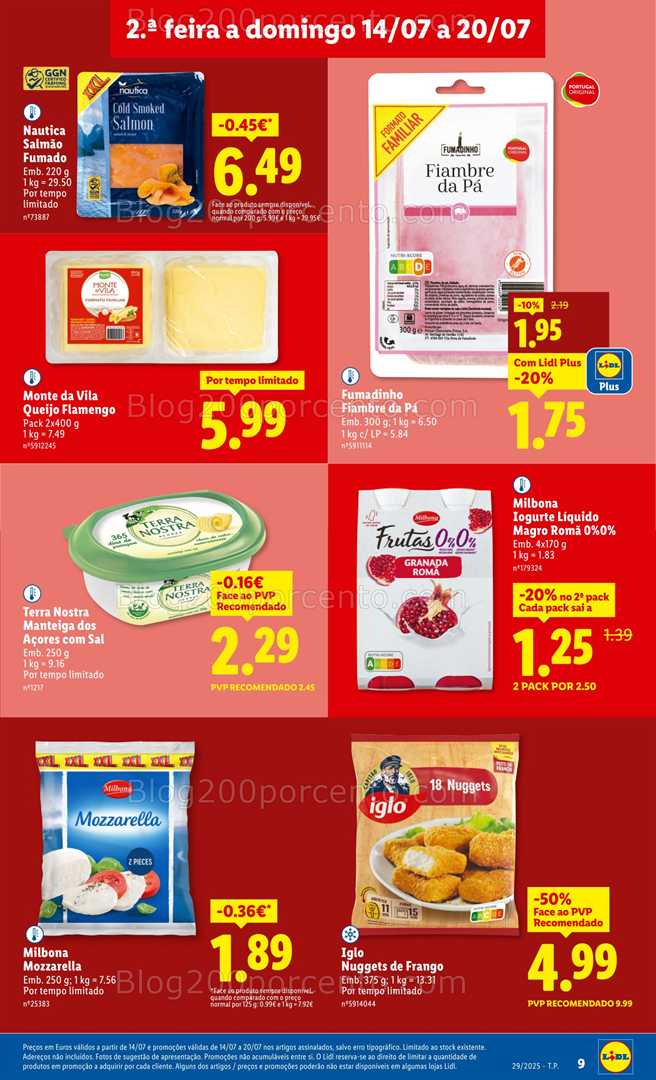 Antevisão Folheto LIDL Promoções de 14 a 20 julho - Edição Digital all