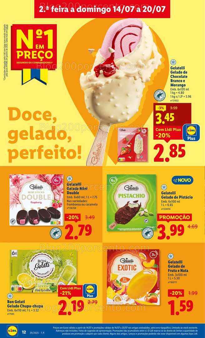 Antevisão Folheto LIDL Promoções de 14 a 20 julho - Edição Digital all