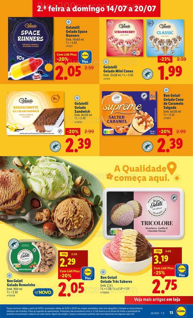 Antevisão Folheto LIDL Promoções de 14 a 20 julho - Edição Digital all