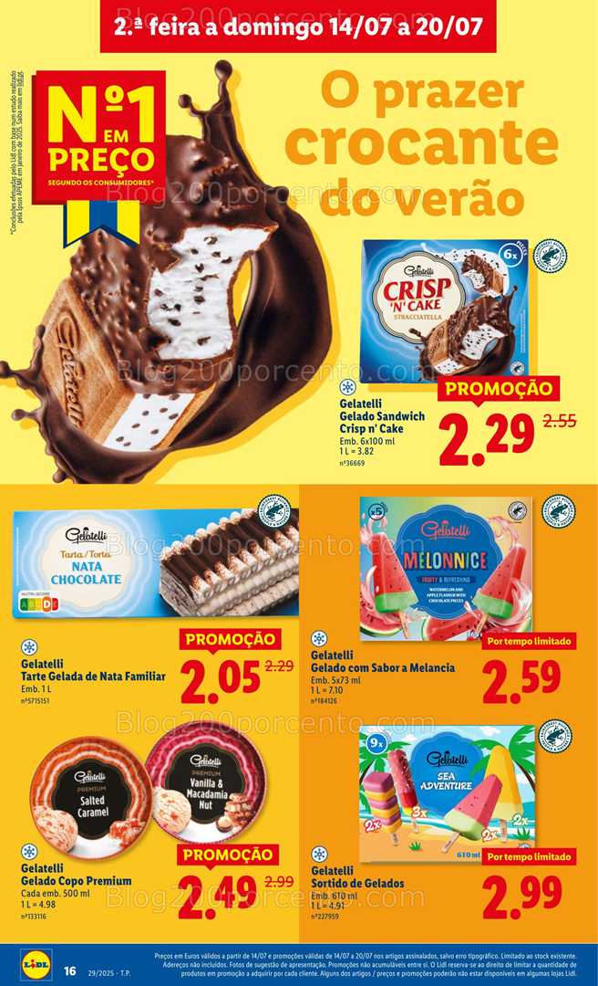 Antevisão Folheto LIDL Promoções de 14 a 20 julho - Edição Digital all