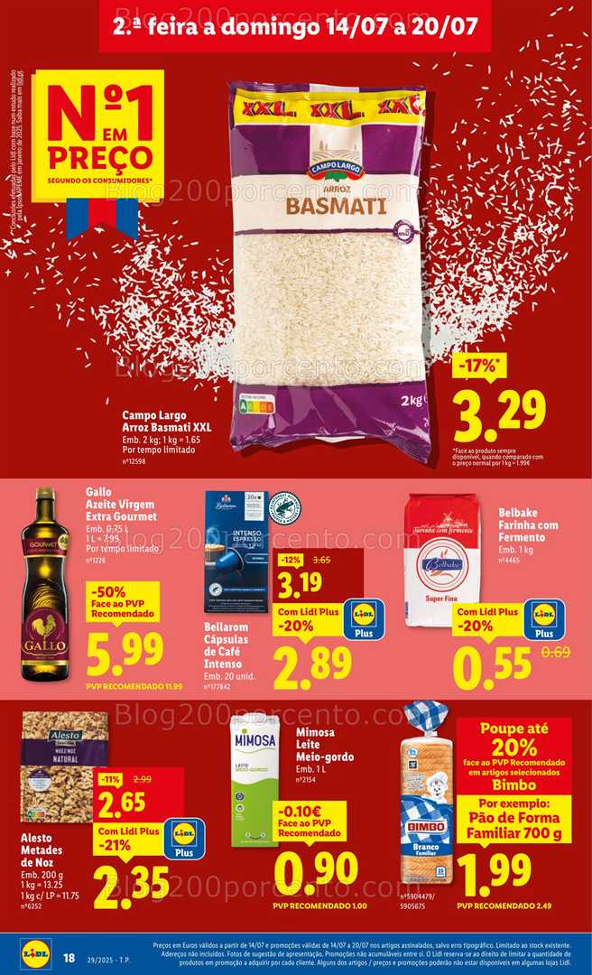Antevisão Folheto LIDL Promoções de 14 a 20 julho - Edição Digital all