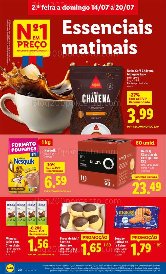 Antevisão Folheto LIDL Promoções de 14 a 20 julho - Edição Digital all