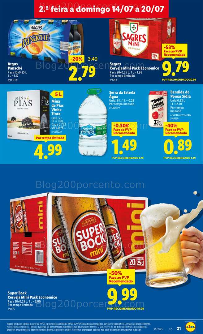 Antevisão Folheto LIDL Promoções de 14 a 20 julho - Edição Digital all