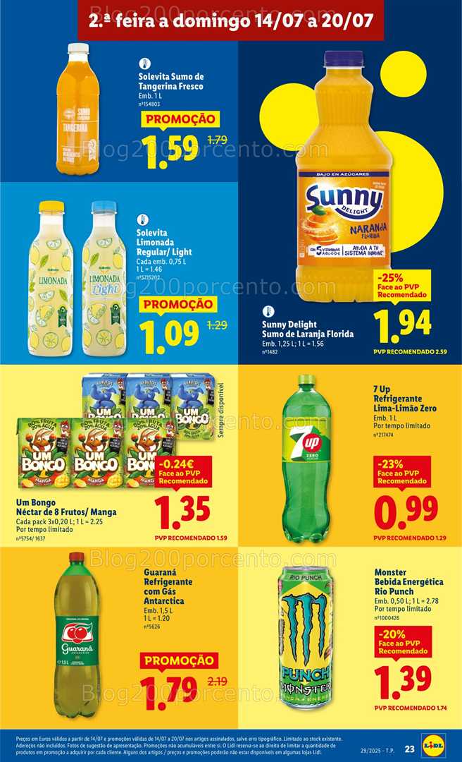Antevisão Folheto LIDL Promoções de 14 a 20 julho - Edição Digital all