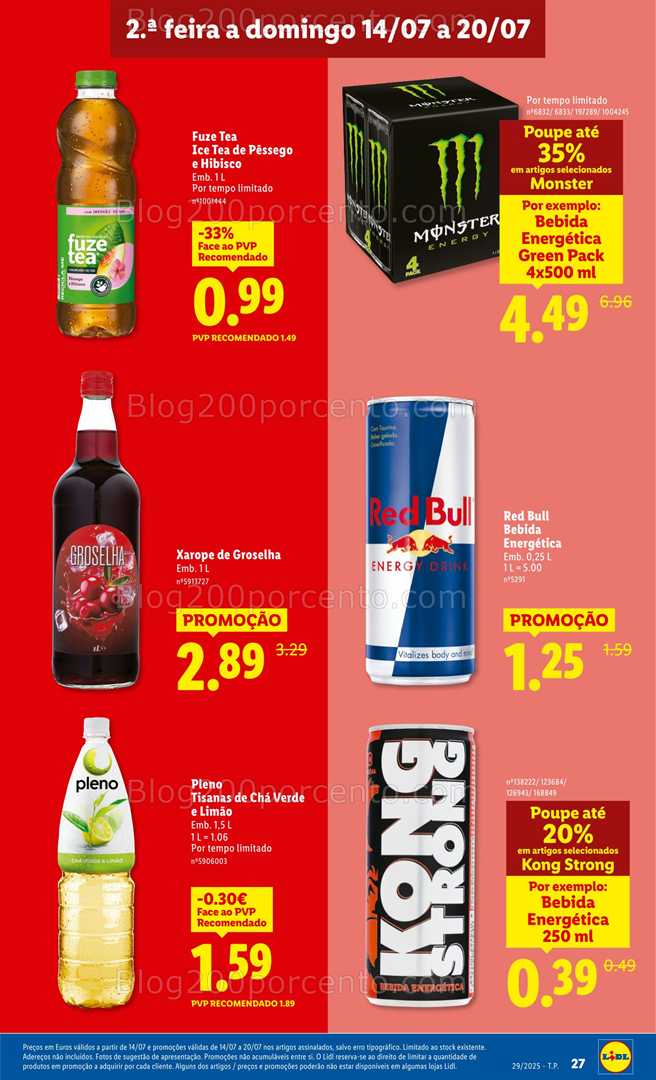 Antevisão Folheto LIDL Promoções de 14 a 20 julho - Edição Digital all
