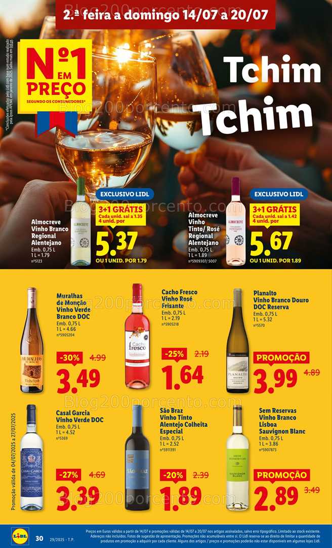 Antevisão Folheto LIDL Promoções de 14 a 20 julho - Edição Digital all