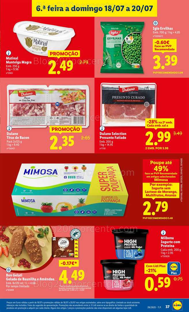 Antevisão Folheto LIDL Promoções de 14 a 20 julho - Edição Digital all