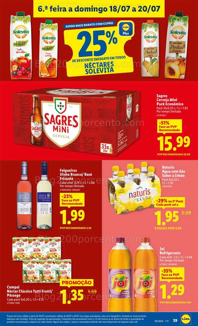 Antevisão Folheto LIDL Promoções de 14 a 20 julho - Edição Digital all