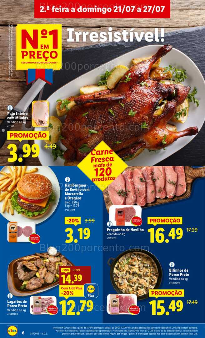 Antevisão Folheto LIDL Promoções de 21 a 27 julho - Edição Digital all