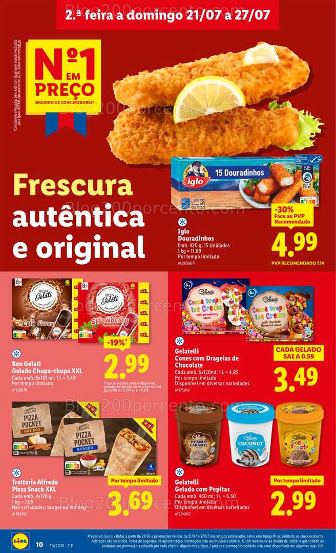 Antevisão Folheto LIDL Promoções de 21 a 27 julho - Edição Digital all