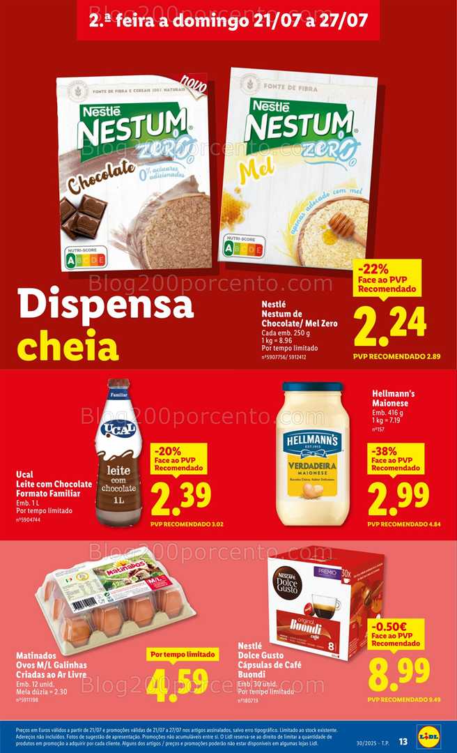Antevisão Folheto LIDL Promoções de 21 a 27 julho - Edição Digital all