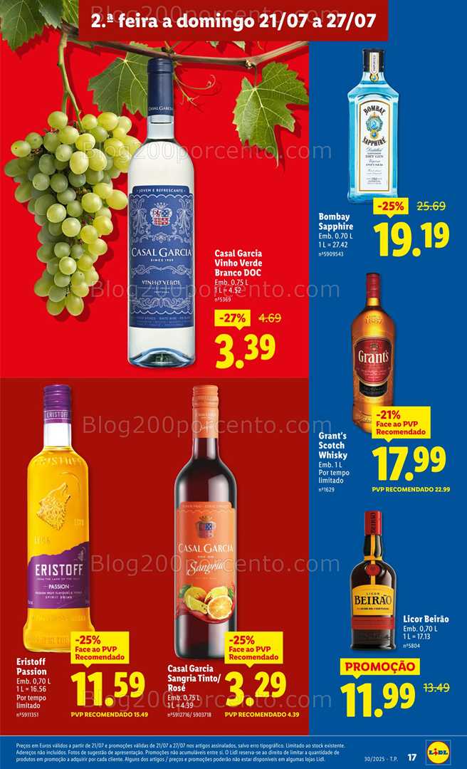 Antevisão Folheto LIDL Promoções de 21 a 27 julho - Edição Digital all