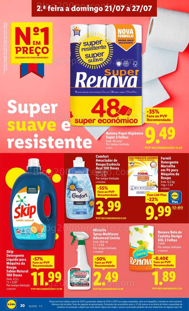 Antevisão Folheto LIDL Promoções de 21 a 27 julho - Edição Digital all