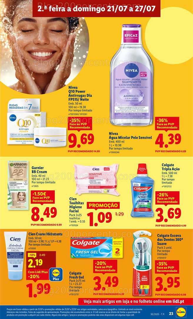 Antevisão Folheto LIDL Promoções de 21 a 27 julho - Edição Digital all