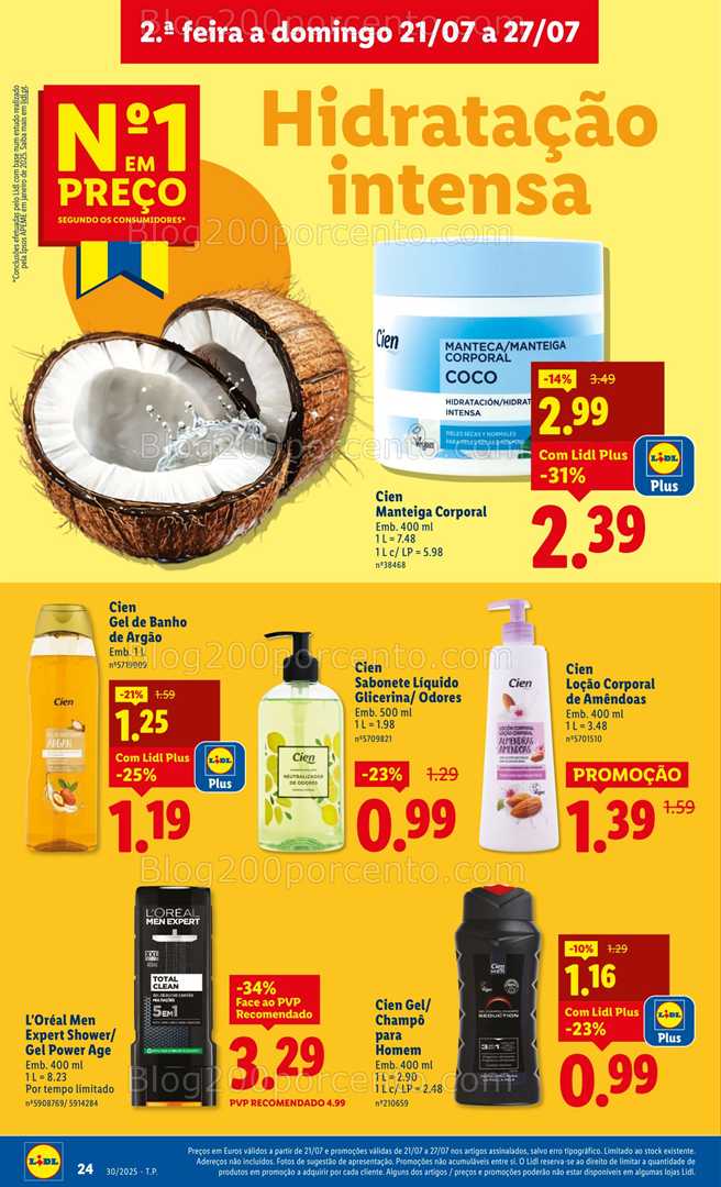 Antevisão Folheto LIDL Promoções de 21 a 27 julho - Edição Digital all