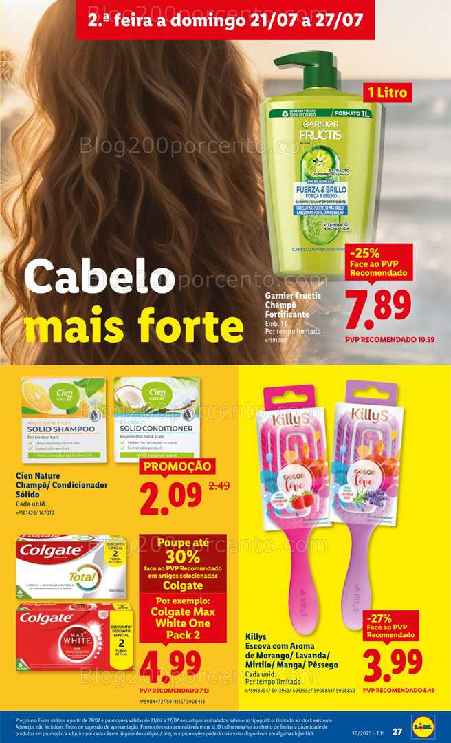 Antevisão Folheto LIDL Promoções de 21 a 27 julho - Edição Digital all