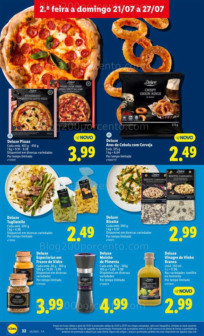 Antevisão Folheto LIDL Promoções de 21 a 27 julho - Edição Digital all