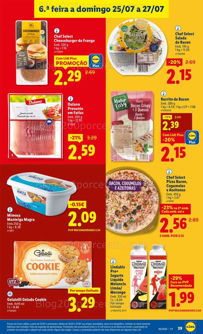 Antevisão Folheto LIDL Promoções de 21 a 27 julho - Edição Digital all
