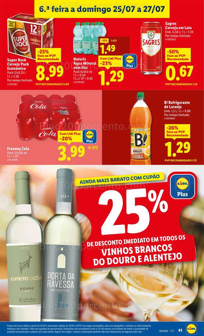 Antevisão Folheto LIDL Promoções de 21 a 27 julho - Edição Digital all